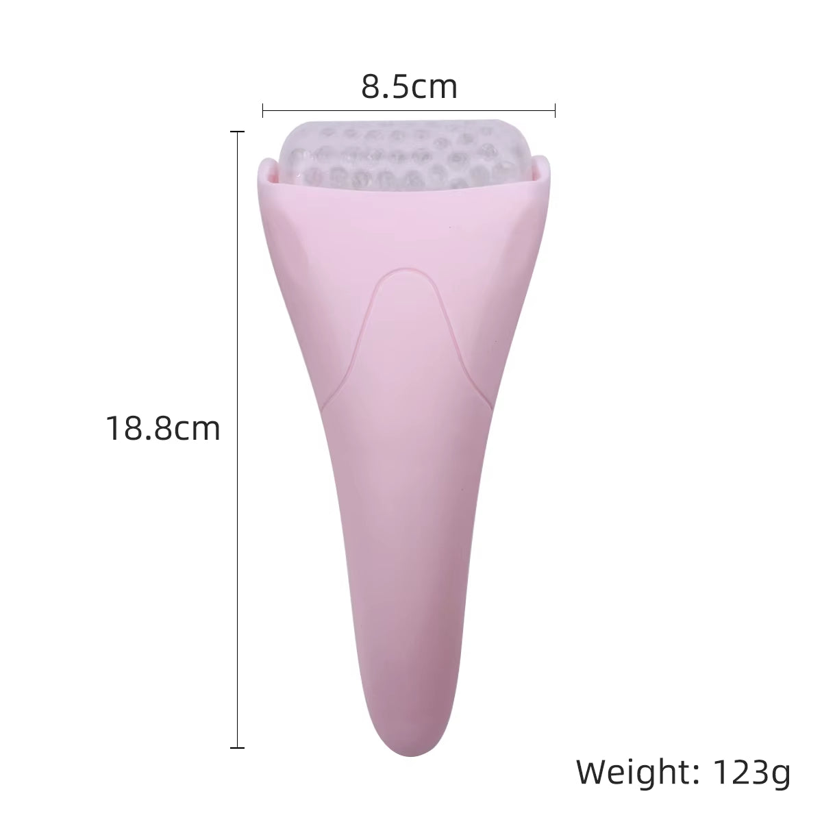 1Pc Portable and Practical Ice Roller Massage Device - Ice Facial Roller, Facial Ice Head Massage Roller, Ice Facial Roller