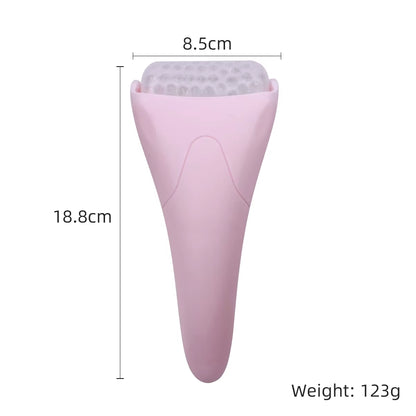 1Pc Portable and Practical Ice Roller Massage Device - Ice Facial Roller, Facial Ice Head Massage Roller, Ice Facial Roller